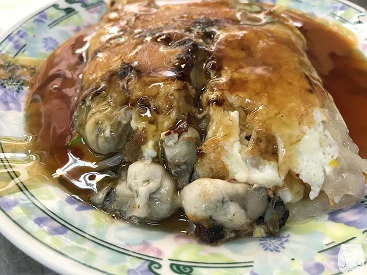 石精臼蚵仔煎｜台南國華街で絶品の牡蠣入りオムレツを食べられるお店