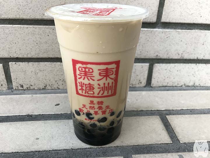 東洲黑糖奶舖｜クセになる味わいの黒糖タピオカミルクティーをいただけるお店